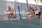 Women's 60 metres hurdles, NECAA Championships and Open Indoor Pentathlon, Gateshead College Academy of Sport. Photo: David T. Hewitson/Sports for All Pics